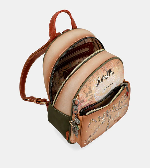 Zaino Anekke piccolo con fiori – Vico Langella