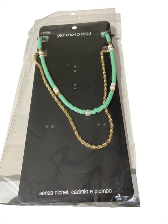 COLLANA DONNA VERDE