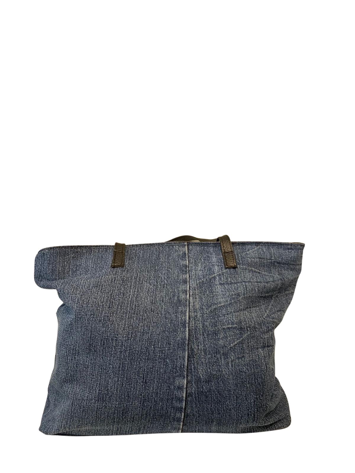 Borsa per mollette da bucato in denim con due - FindTheDeal