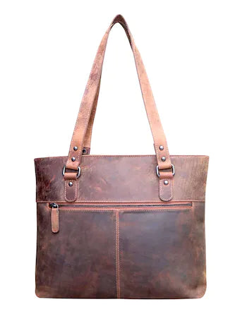 Borsa a spalla in pelle divisa all interno in due comodi scomparti ne Vico Langella